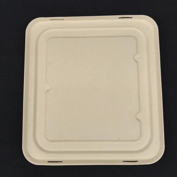 Directly supplied by Chinese manufacturers. Disposable environmentally friendly pulp-molded lunch boxes are made of sterile food-grade plant fibers and are biodegradable.