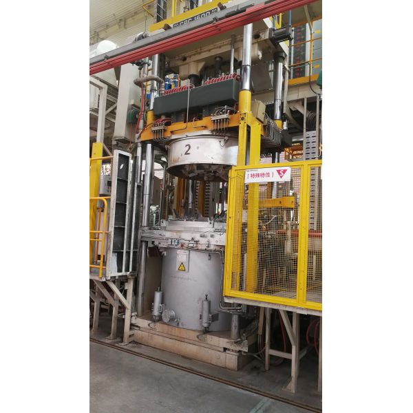 800KG Rotary Aluminum Holding Furnace For Melting Liquid Aluminium Melting