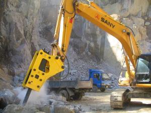 Hydraulic Hammer For Excavator / Demotion Excavator Hammer CAT320