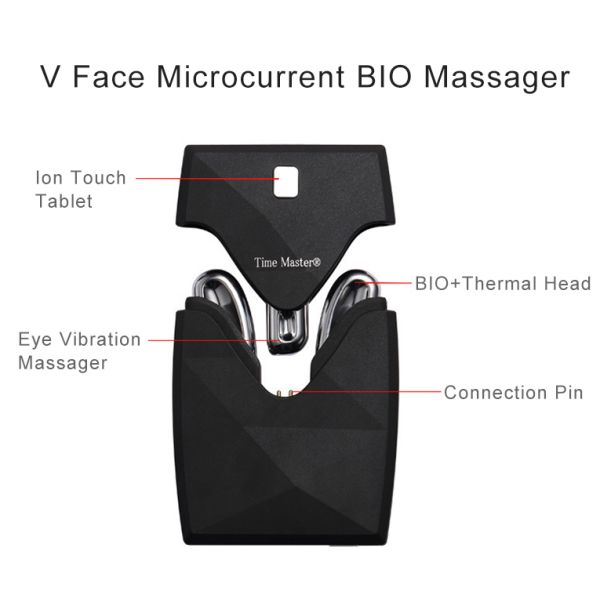 Кожа машины подтяжки лица Microcurrent био перевозчика морщинки Microcurrent лицевого мини затягивая Massager красоты подмолаживания