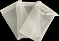 100% Organic Nylon Filter Mesh Cotton Nut Milk Bag Reusable Food Grade