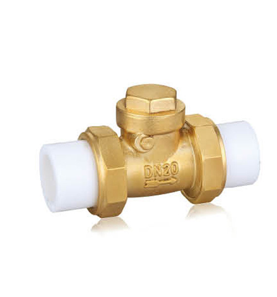 Lead Free Brass Water Valve , Soldering Brass Ball Valve 1/2