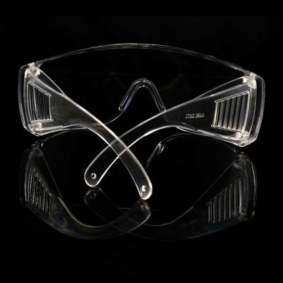 Plastic / Glasses Material Chemical Protective Goggles High Safety OEM Available
