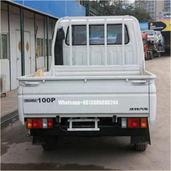 4*2 White I s Uzu Double Row    Fence Plate Type  Delivery Truck   Freight   Truck  Load Cargo