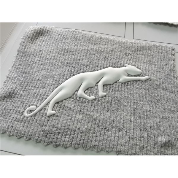 Washable одежда передачи тепла значка 3D Tagless обозначает материал силикона