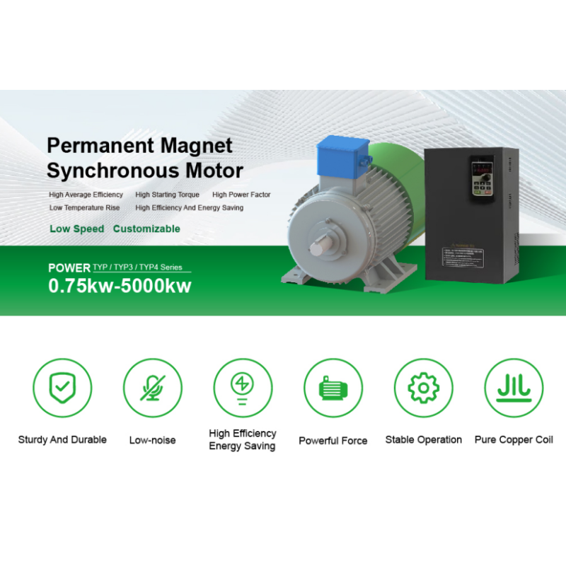 Customization Number Of Poles Permanent Magnet Motor providing Speedrange 20-3000 RPM and Classification Of Degrees IP54 engineered for operation