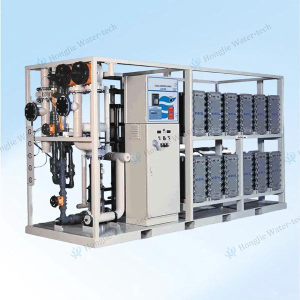 Système d'eau ultrapure 5000L/h avec EDI pour une utilisation industrielle