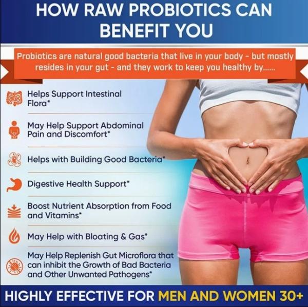 Organic Cranberry Probiotics Capsules Digestive And Gut Health Prebiotic Pills