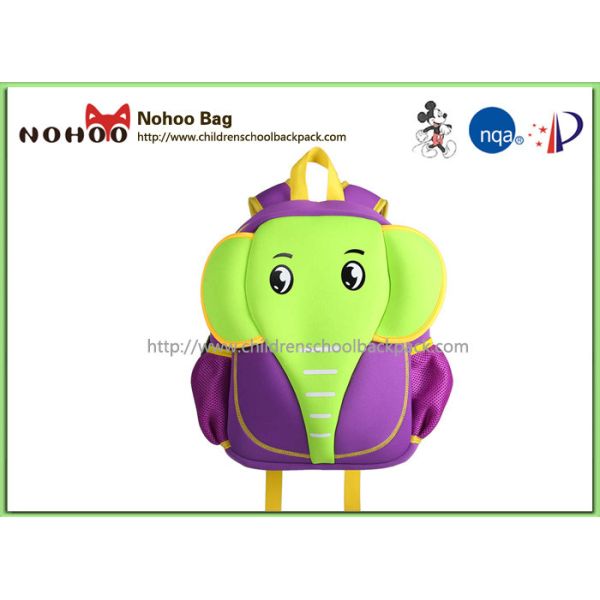 Elephant Style Personalized Toddler Backpacks For Boys / Girls NH012