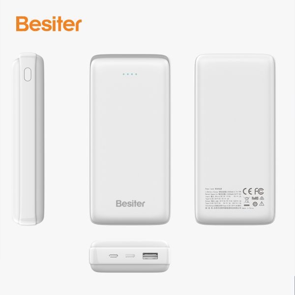 PD 18W Slim Portable Power Bank Smart Quick Charging 3.0 20000Mah 22.5w