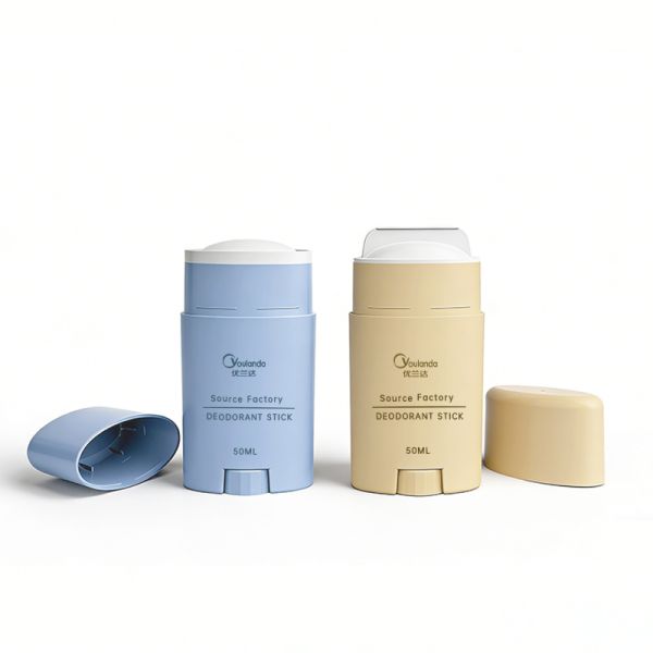 Eco-friendly Deodorant Stick Zero Waste Deodorant Packaging 20g 30g Flat Stick
