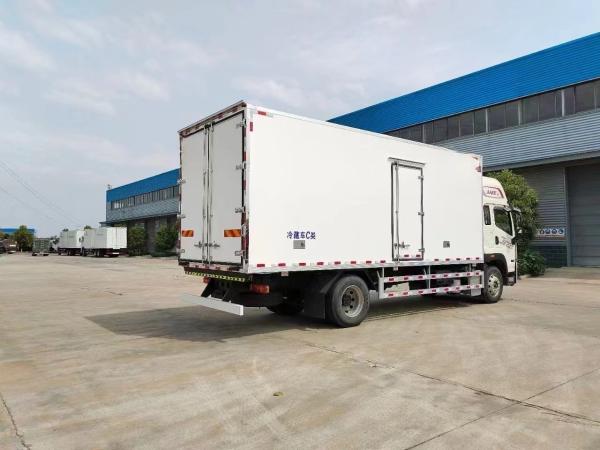 1420 tonnes Camion à conteneurs réfrigérés Camion à conteneurs réfrigérés, Produits alimentaires Crème glacée Transports de viande Camion réfrigéré