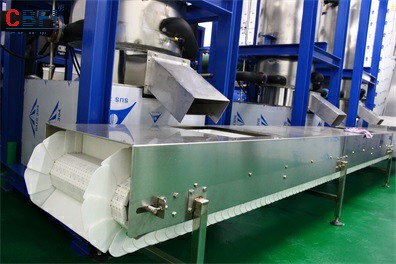 Машина льда трубки 45 тонн автоматическая съестная с управлением программы PLC