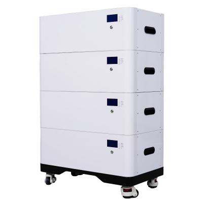 House Modular Stackable Lithium Battery 51.2V 200Ah Solar Battery 6000 Cycles