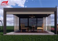 Pergola de jardin extérieur avec SS grade 304 et tout en acier inoxydable cadre en aluminium personnalisé