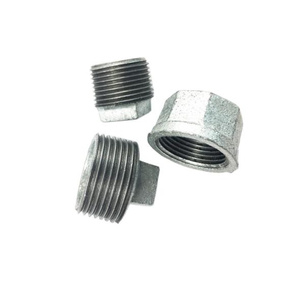 Casting Male Female Thread Pipe Connector ASME Plumbing Pipe Plug Cap