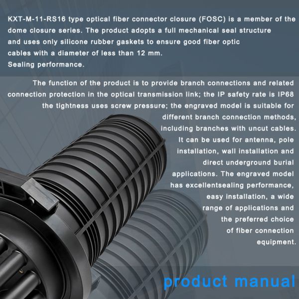Предохранение от на открытом воздухе проводника закрытия оптического волокна купола 144Core надземного родственное соединяясь