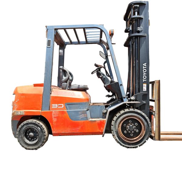 Used Toyota Forklift 3 Ton Lifting Height 4m Diesel Engine Used Japan Original Second Hand Machine