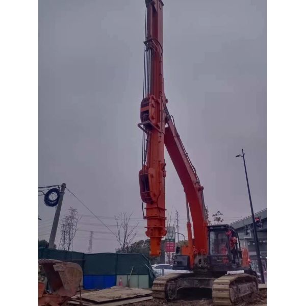 Braço telescópico do Dipper da seção de KOMATSU três, de alcance de Q960D crescimento e vara longos