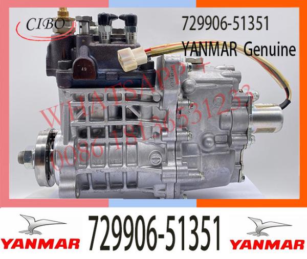 Bomba de combustível do motor do ISO 729906-51351 Yanmar