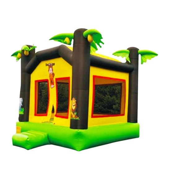 Palm Tree Small Commercial Bouncy House Children Jumping Castle