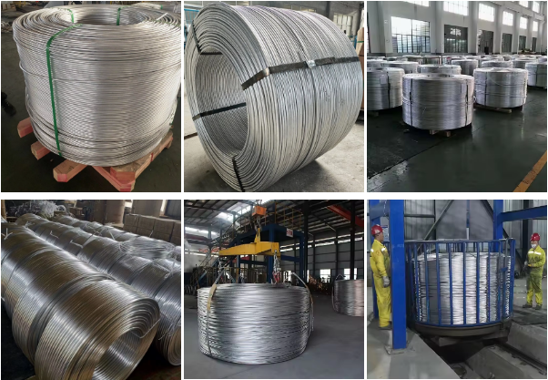 Aluminum Wire Rod 0.8~12 mm for Transformer Winding Rolls Alloy Metal Thickness for Architecture Supplier