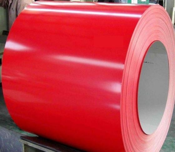 Roofing Building Color Coated Steel Coil , No Break Hot Rolled Steel In Coils