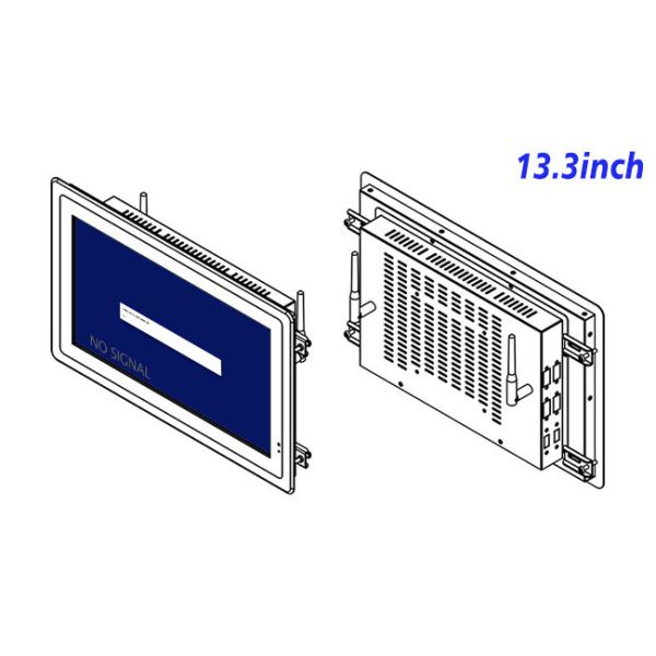 13.3-Inch Non-OS Monitor for Retail Terminals and Public Displays