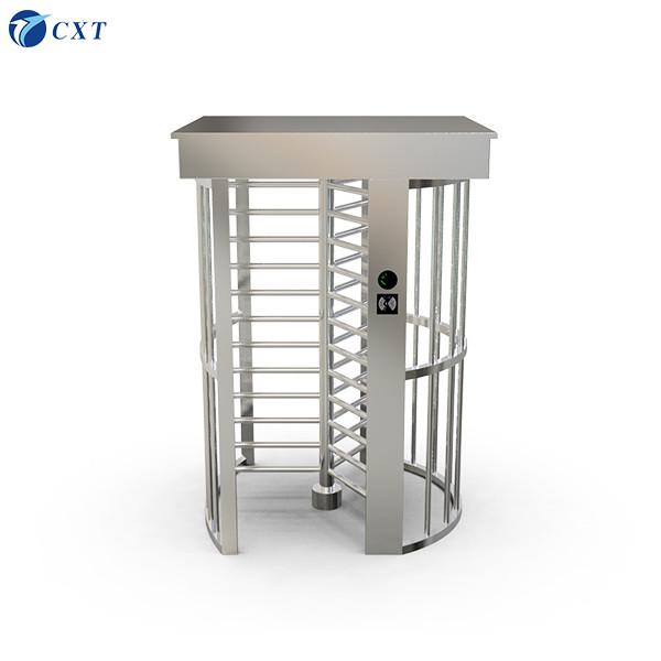 25-30 Person/Min 120-Degree Rotation Stainless Steel Full Height Turnstile with Anti Collision