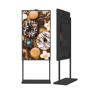 3000 Nits Luz solar Legible Alto Brillo Display de publicidad Pantalla de 85 pulgadas Full HD