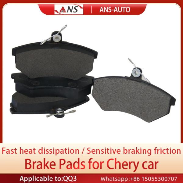 No Noise Asbestos Brake Pad , Heat Dissipation Brake Pad Replacement