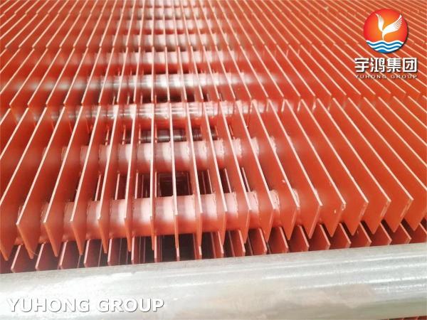 Antioxidation Micro Hot Water Fin Tube ASME SA312 TP304 For Generator Superheater