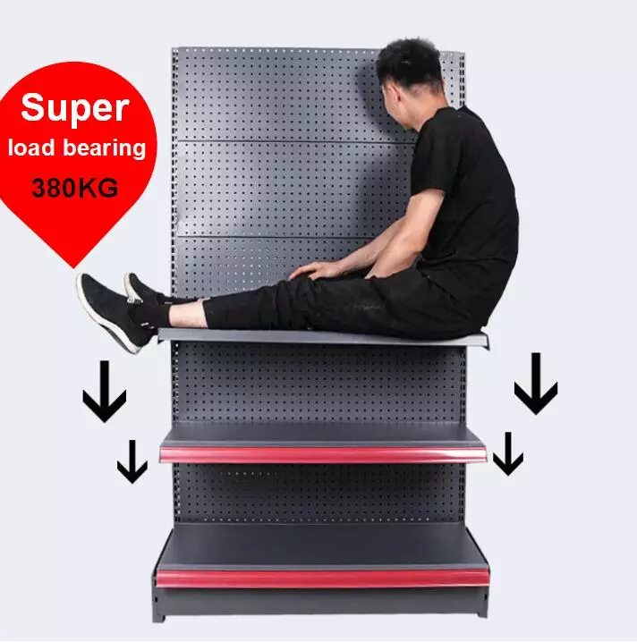 Multi-Function Steel Storage Display Unit with End Cap Gondola and Optional Features
