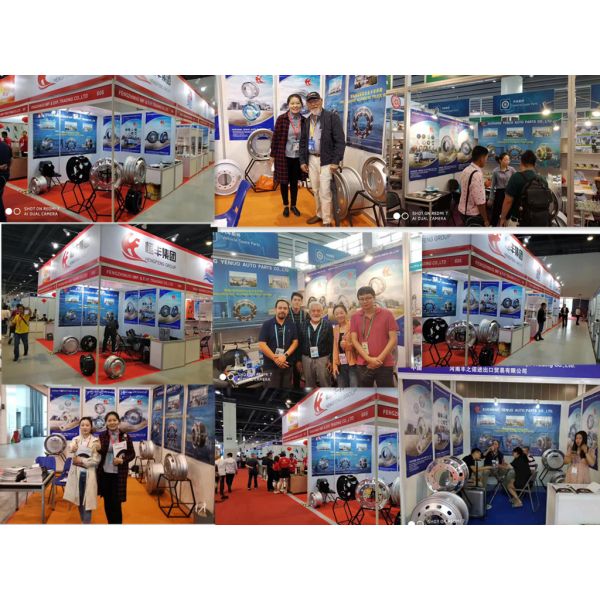 10 отверстий безламповое стальное колесо тележки 22,5 x 8,25 снабжают ободком для трейлера