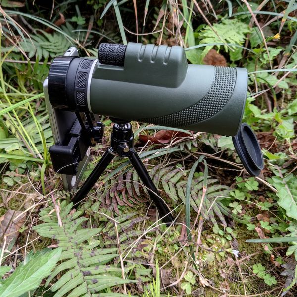 Окуляр призмы сигнала BAK4 наивысшей мощности Monocular на открытом воздухе зеленый 23mm большой