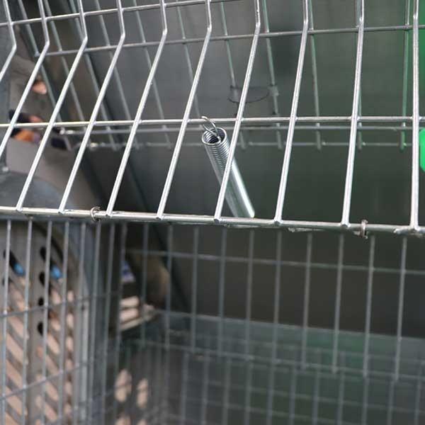 Gaiola fêmea interna do coelho, gaiola de coelho do controlo automático para 2 coelhos