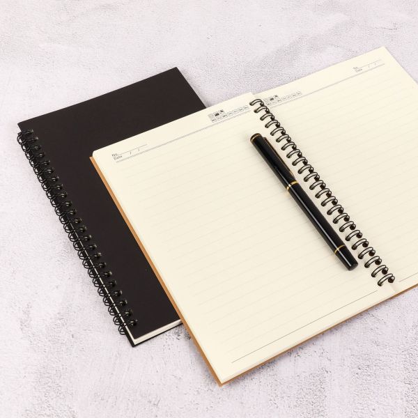 LOGO Customization Accepted for Printed Planners/Journals 3 Colors Spiral Binding