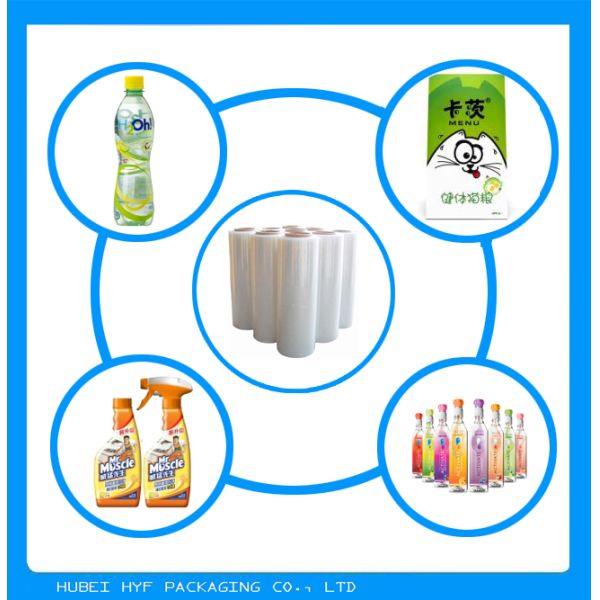 Película de encogimiento falsificada de la prevención PETG, película del plástico de embalar del envasado de alimentos