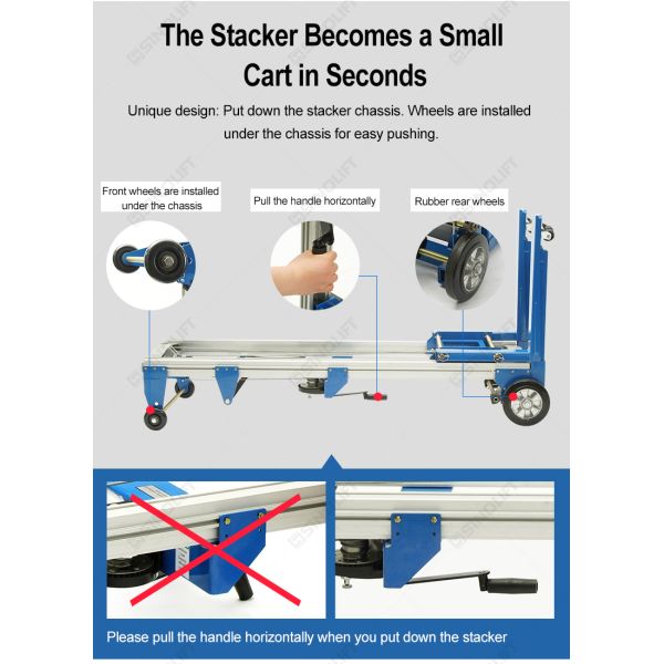 Estabilizador manual de cabrestantes de la serie WFH