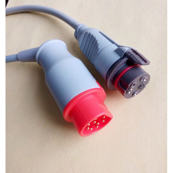 Siemens IBP Cable With HP Transducer Side Light Grey TPU Material Cable