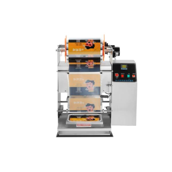 Food manufacturing industry Nitrogen Flushing Packaging Machine boba cup sealing machine for commercial