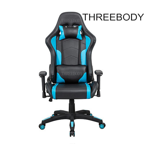 Ergonomic Computer Seat Gaming Chair 360 Degree Swivel Rotation High Density Foam