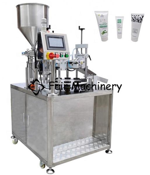 enchimento de alumínio da máquina de enchimento do tubo do GV 3.3Kw, do tubo 450ml e o aferidor