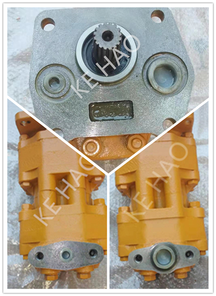 07400-30200 насос бульдозера/насосы с зубчатой передачей литого железа гидравлические серебрят цвет