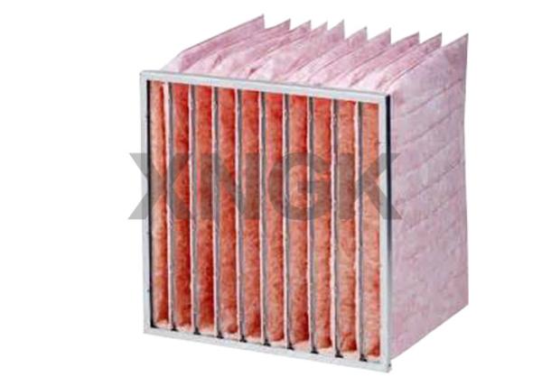 Glass Fiber Pocket Air Filter F7 F8 F9 Efficiency Industrial Application