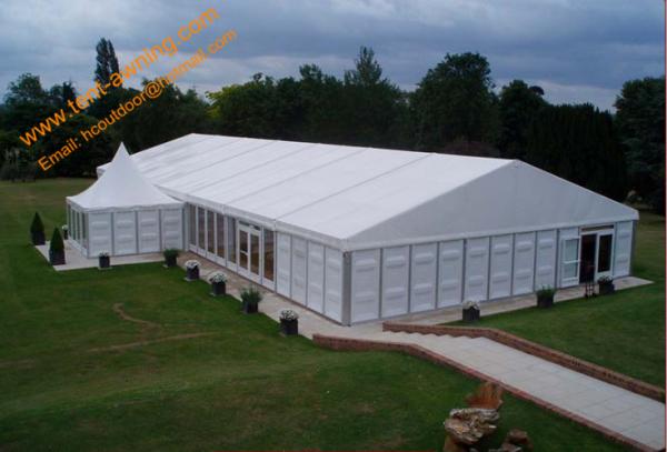 Event Party Waterproof Indian Wedding Tent Aluminum Structure Fire Retardant Marquee