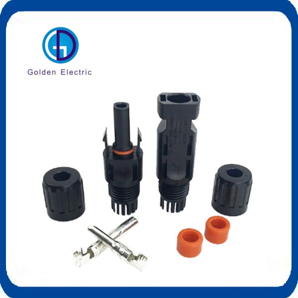 High Flexibility Solar MC4 Connector Female And Male For Solar Energy Systems