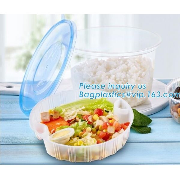 Коробка бенто пластикового устранимого пластикового взятия качества еды отсутствующая с 4 отсек, пищевой контейнер контейнеров пластиковый течебезопасный