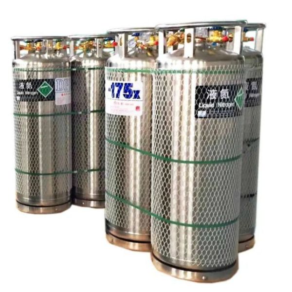 175L Cryogenic Liquid Container Nitrogen Dewar Cylinder