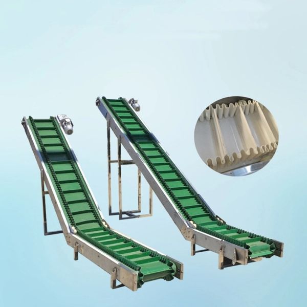 PU / PVC Flat Top Chain Conveyor Belt for Plastic Bags Machine
